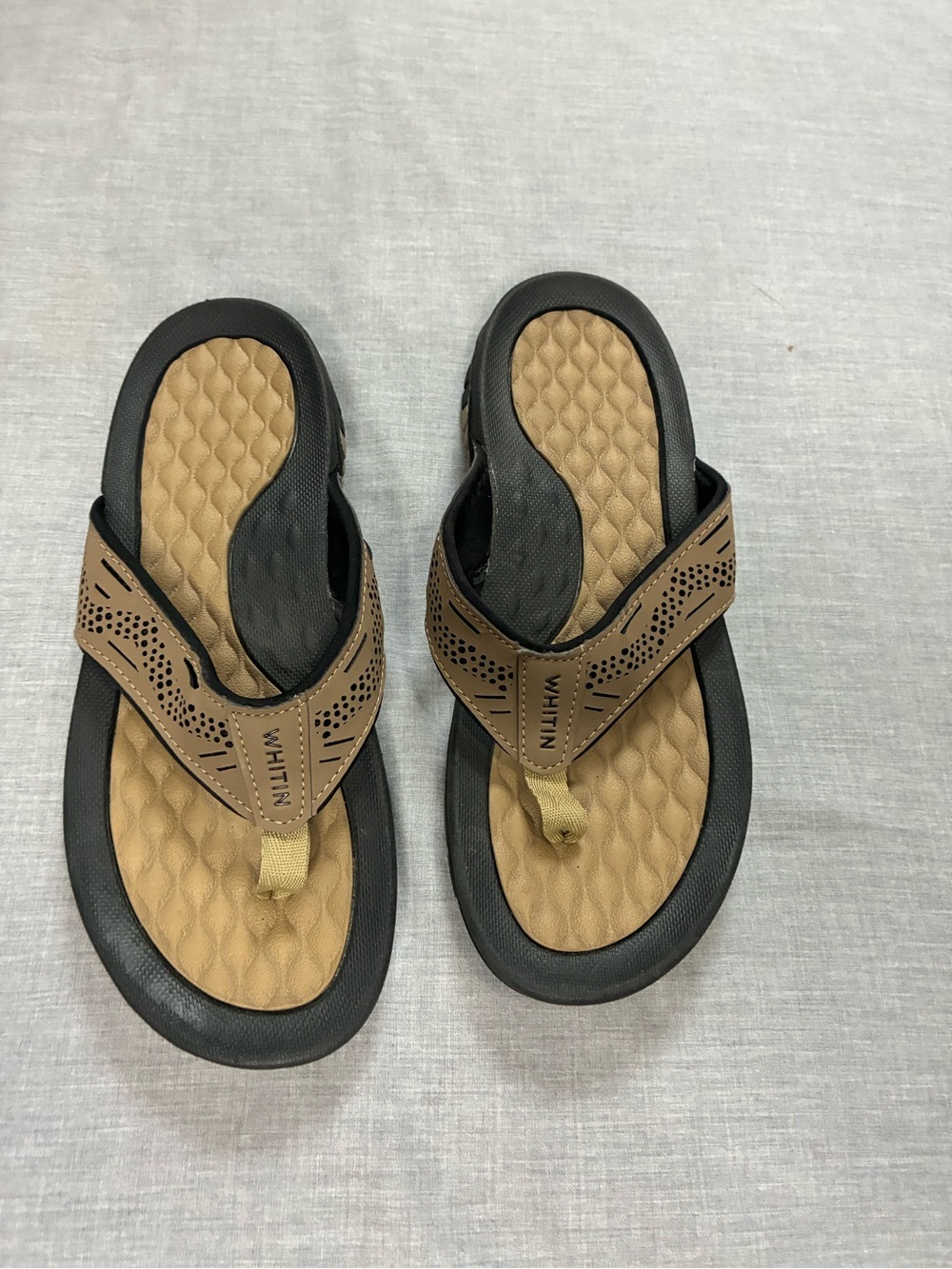 WHITIN Men's Outdoor Flip Flop Thong Sandals